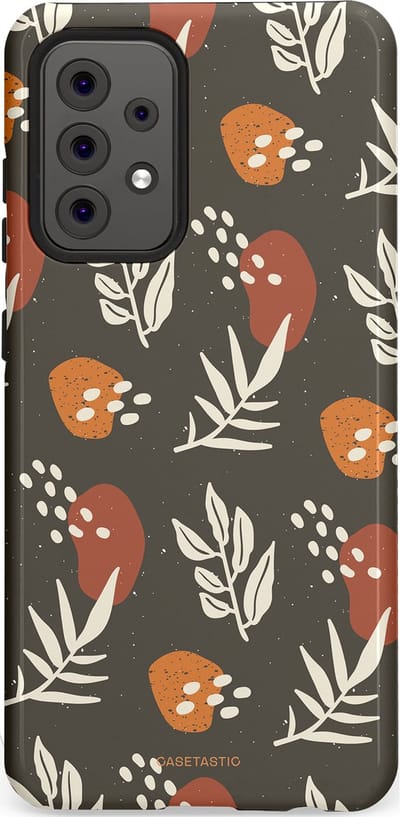 Casetastic Hoesje Geschikt voor Samsung A52 (4G/5G/s) - Stijlvolle Beschermende Duo-layer Case - Zandsteen