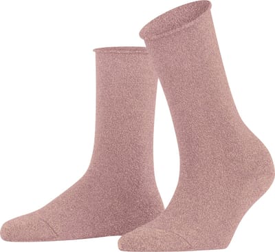 FALKE Shiny eenkleurig lyocell sokken dames roze - maat 35-38