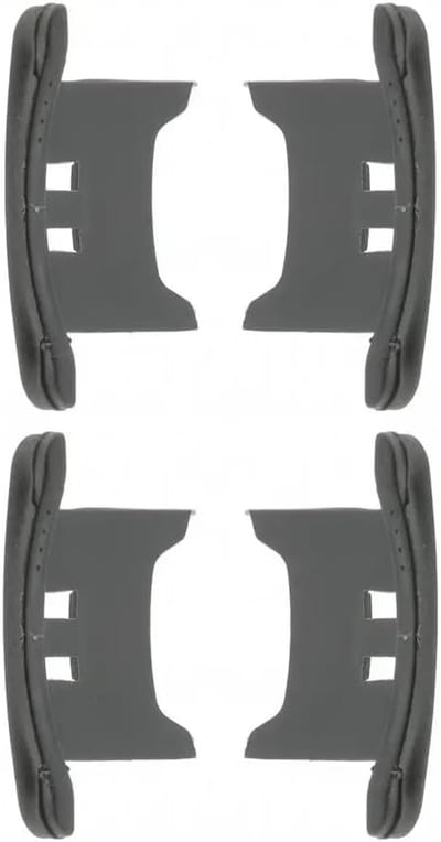 4x Afdekkappen voor PVC Rolluiken - Rolluiklamel Afdekking en Rolluikgeleiding - Geschikt voor 37 x 8 mm