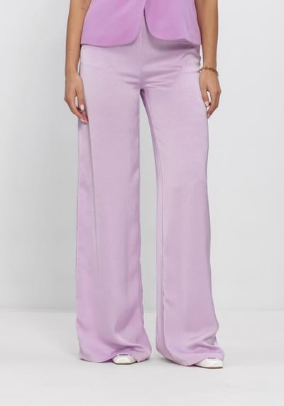 Ydence Pants Wendy Tall Broeken Dames - Lila - Maat XS
