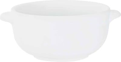 Cosy & Trendy soepkommetje - porselein - wit - rond - 10 cm - tapas/amuse