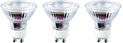 LED line LED Spot GU10 - 3W (vervangt 20W) - 273lm - Ø50mm - 230V - Energiezuinig - 3 stuks