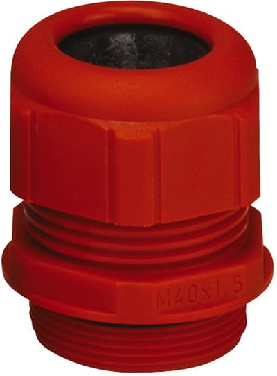 Spelsberg 22763201 Wartel Slagvast, Met buigbescherming, Met trekontlasting, Met borgmoer M32 Kunststof Oranje 1 stuk(s