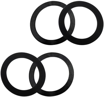 4 Stuks Vervangende O-Ringen Set voor Afvoerfitting - Geschikt voor 114mm Spoelseries, Waterdicht en Duurzaam