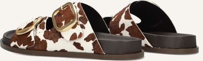 Notre-V 227329 Slippers - Dames - Bruin - Maat 37