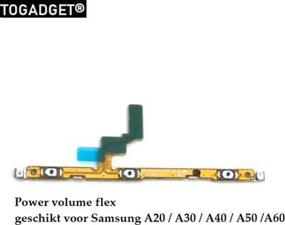 Samsung Galaxy A20 - A30 - A40 - A50 - A60 power en volume Flex Kabel