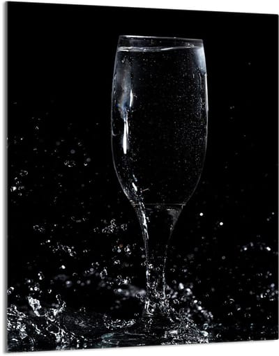 TMK ArtDeko - Snijplank - Glas - 40x52 cm - Wijnmotief