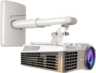 Projector Muurbeugel - Projectorhouder Beamer - Thuisbioscoop Opzetten - Verstelbare Lengte - Universeel - Zwart