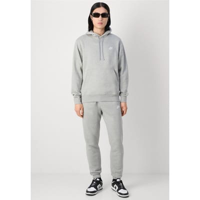 Nike Heren Sportswear Club Fleece Hooded Tracksuit in Grijs