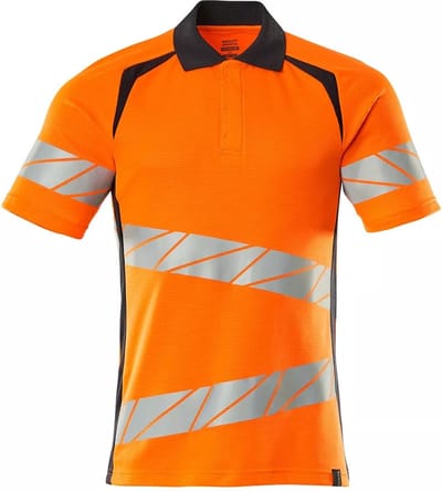 Mascot Accelerate Safe Poloshirt 19083-771 - hi-vis oranje/donkermarine - S