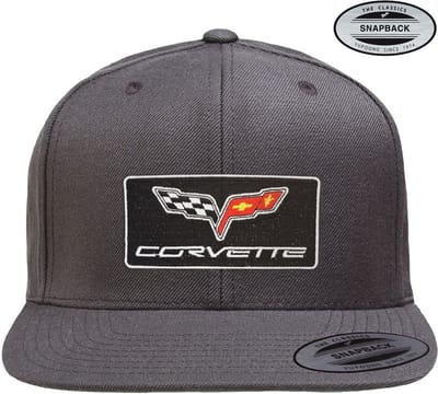 Corvette Cap C6 Patch Premium Snapback-pet GM-91-CORV9903-CB65