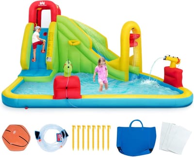 Kinderzwembad met Glijbaan - Zwembad - Kinder Zwembad - Speelzwembad - Speelzwembad met Glijbaan