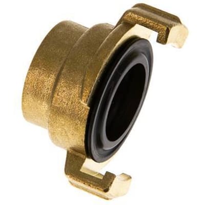 3/4'' Binnendraad Messing GEKA Tuinslangkoppeling [2 Stuks]