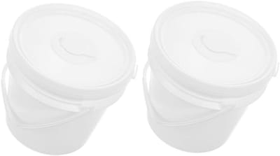 Babydoekjes Dispenser - Doekjeshouder Container - Vochtbehoud Doekjes - Luchtdichte Sluiting - 20.5 cm - Wit