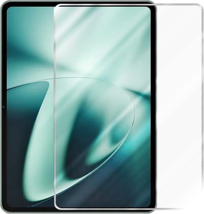 Cadorabo Screenprotector geschikt voor OnePlus Pad in KRISTALHELDER - Gehard (Tempered) display Film beschermglas in 9H hardheid met 3D Touch