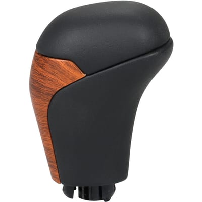 Pommeau de levier de vitesse automatique, Pommeau de levier de vitesse de voiture à grain de bois rayé de remplacement pour Highlander Prado 150 FJ150 2018 2019 2020 Type 1