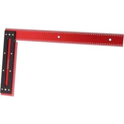 Règle d'angle en L pour le travail du bois Outil Menuisier Charpenterie Angle L Mesures Carré Aluminium Acier