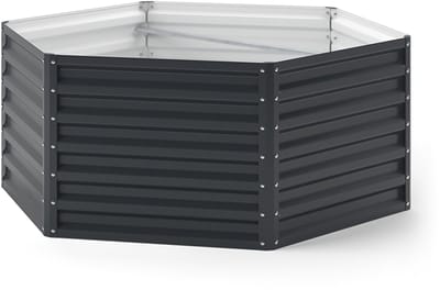 OK-Living Hoogbed – 129 x 129 cm Antraciet