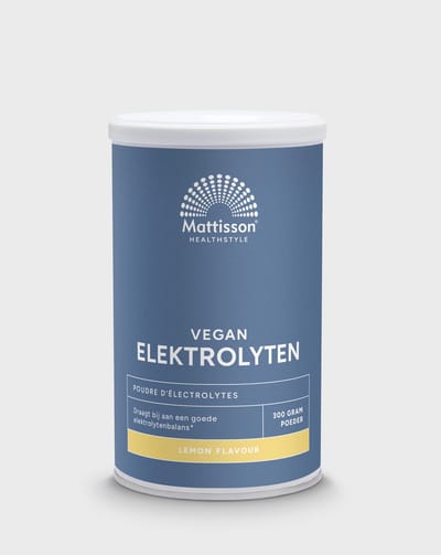 Mattisson - Elektrolyten Poeder Lemon - Electrolytes - Sportdrank - 300 Gram