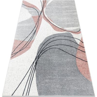 Kleden Rugsx Tapijt FUSION 5868 wit / donker rozekleuring 120x170 cm