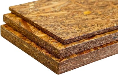 Biomassa Bouwplaat - Houten Plaat - Duurzaam Bouwen - Hoge Sterkte Vochtbestendig - 18mm 2x03m - Bruin