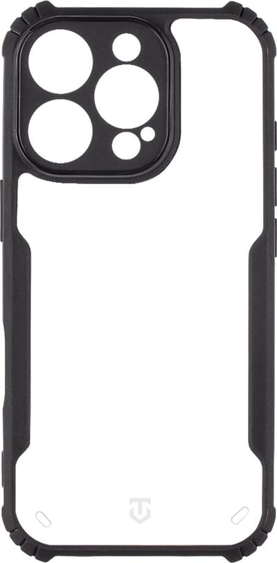 Tactical iPhone 16 Pro Max Quantum Stealth Cover – Transparant Hoesje – Clear Black