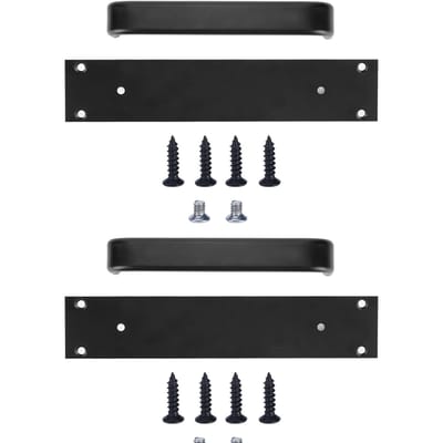 2 Pièces/Ensemble Poignée de Porte en Alliage d'Aluminium Accessoire de Quincaillerie pour Porte Coulissante de Balcon Porte en Bois