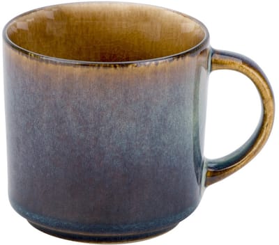 Cosy & Trendy Mok Quintana Amber - Set van 4 450 ml - Porselein - Vaatwasser- & Magnetronbestendig