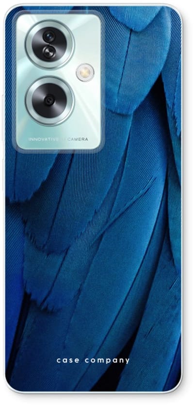 Case Company® - Hoesje geschikt voor Oppo A79 hoesje - Pauw - Soft Cover Telefoonhoesje - Bescherming aan alle Kanten en Schermrand