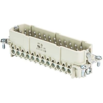 Wieland Electric 70.310.2440.0 Pin-inzetstuk BAS Totaal aantal polen 24 + PE 1 stuk(s)