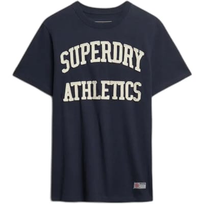Superdry Vintage Athletic Relaxed Shirt Heren - Maat M