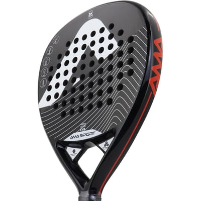 AMASSORT Top 3K Koolstofvezel Plaat Racket Fabriek Professioneel zwart