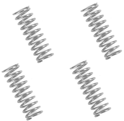 Drukveren Roestvrij Staal - Compressieveren Set - Apparaten Repareren - Hoge Elasticiteit - 45 mm lengte - Metaal