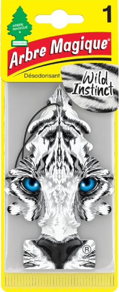 Wild Instinct Arbre Magique Geurboom Luchtverfrisser voor in de auto – Car Parfum – Geurboompje – Geurbooster – Wonderboom – Geurverfrisser – Nieuwe Auto – Autogeur – Autoparfum – Geurblad - Zomer Fris