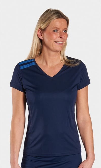 Q1905 / Quick - Shirt - van As - Navy / Blauw / Wit - Maat 116