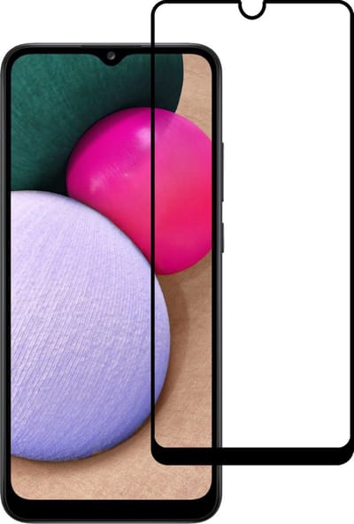 Screenprotector - Geschikt voor Samsung Galaxy A03s - Full Cover - Beschermglas - Gehard Glas - Tempered Glass - Screen Protector
