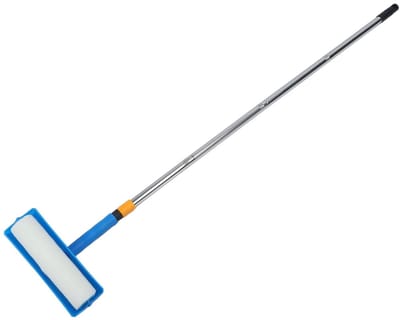 Dailygoods- Verfroller 10 Inch Lange Handgreep - Plafondverfroller - Anti Spattende Schilderrol - Verlenging Paal - Compleet Gereedschap - Rollershield