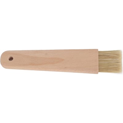 Houten Barbecueborstel Bakborstel Olie Saus Boter Keukengereedschap(Plat handvat)