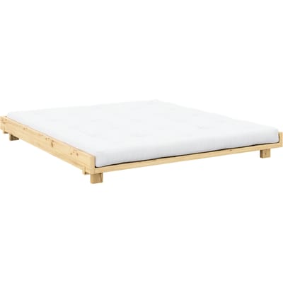 Karup Sociaal Bed - 101 clear lacquered - ohne Rückenlehne - zonder bijzettafel - 180 x 200 cm