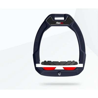 Veiligheidseisen voor de schuin geplaatste grip in Marine/Wit/Rood Flex-On Safe-On
