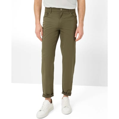 Brax Heren Jeans  Style CADIZ OLIVE Groen Olijf, groen - olijf, maat 38/32