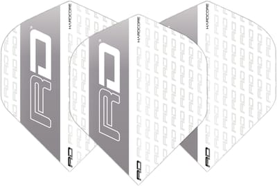 Red Dragon Hardcore XT White Grey RD - Dart Flights