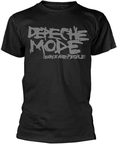 Depeche Mode Heren Tshirt -M- People Are People Zwart