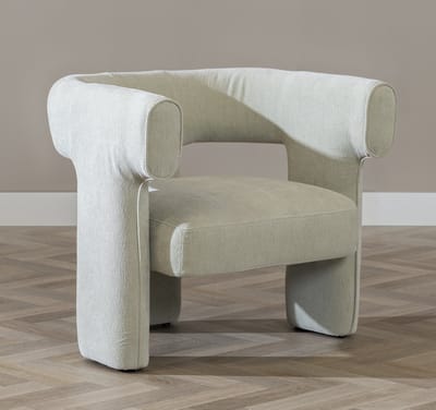 Bronx71® Scandinavische fauteuil Bibi chenille mintgroen