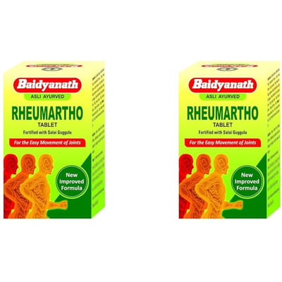 Baidyanath Asli Ayurved Rheumartho 50 Tabletten Pijnverlichting Gewrichtsondersteuning Kruidenformule