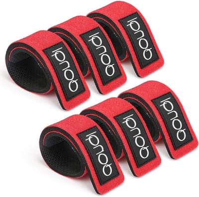 Hengel Riemen Stretchy Ties Magic Aas Casting Spinning Rod Bandjes - Visgerei Accessoires - Praktische en Duurzame Vislijnhouder
