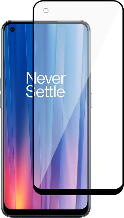 Screenprotector geschikt voor OnePlus Nord CE 2 - Gehard Glas Beschermglas Tempered Glass Volledig Dekkende Screen Protector