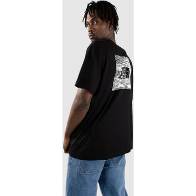 THE NORTH FACE Redbox Celebration T-Shirt zwart