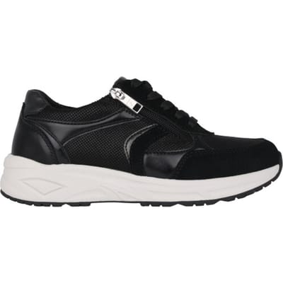 Waldläufer H-Jill - dames sneaker - Zwart - maat 36 (EU) 3.5 (UK)