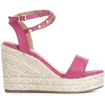 Sandalen met sleehak Café Noir C1XA9003